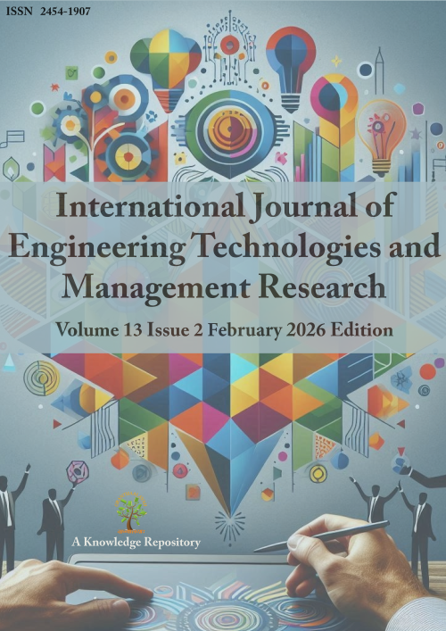 					View Vol. 13 No. 2 (2026): IJETMR2026: Volume 13 Issue 2 February
				