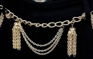 Womens Chain Belt With Tassels Free Stock Photo - Public Domain Pictures