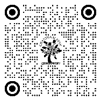 A black and white image of a tree with circles and circles

Description automatically generated