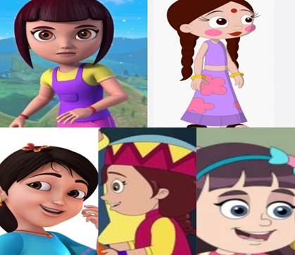 A collage of cartoon characters

Description automatically generated with medium confidence