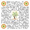 A black dots with orange circles and a tree

Description automatically generated