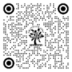 A black and white image of a tree with circles and a logo

Description automatically generated