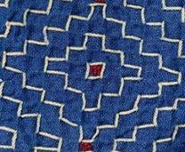 A blue and red pattern

Description automatically generated
