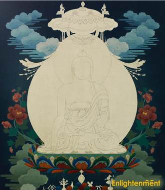 A painting of a buddha

Description automatically generated