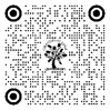 A black and white image of a tree and circles

Description automatically generated