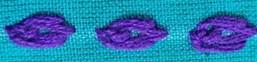 A picture containing fabric, lilac, purple, stitch

Description automatically generated