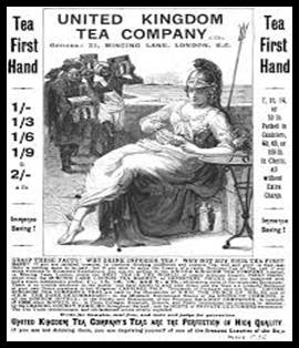 Image result for tea advertisements in england in nineteenth century