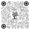 A black and white image of a tree with circles and a text

Description automatically generated
